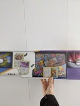 Pokemon Eevee Evolutions 3-Pack Treasure Chest Tin &amp; 2 PokeBalls - Costco Sealed - £107.17 GBP