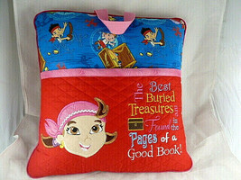 Jake &amp; Izzy The Never land Pirates Pillow for carrying book in pocket 15... - $19.79