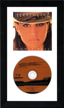 Terri Clark signed 1998 How I Feel Album Cover Booklet w/ CD 6.5x12 Custom Frami - £93.46 GBP