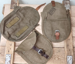 1 pcs Original Soviet PPsh Canvas pouch Waist Bag for Drum USSR Army. New - $27.62