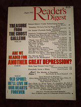 Readers Digest August 1982 Don Sheldon Ernie Beazley David Roberts Jim Dodson - £6.37 GBP