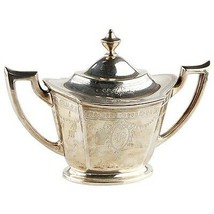 Vintage International Silver Company Sterling Silver Coffee Pot & Sugar Bowl - $2,237.32