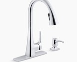 Kohler Touchless Kitchen Faucet - Maxton R26281-SD-CP, NEW, Chrome, 1-4 ... - £140.79 GBP