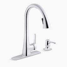 Kohler Touchless Kitchen Faucet - Maxton R26281-SD-CP, NEW, Chrome, 1-4 Holes - £139.31 GBP