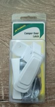 JR Products 11685  Camper Door Latch White  NEW - $18.76