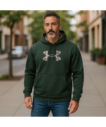 Under Armour Cold Gear Real Tree Max-5 Hoodie Green Fleece Men Sz 2XL Lo... - $28.50