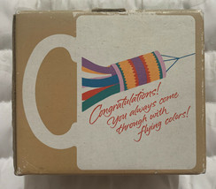 Hallmark Congratulations! You Always Come Through With Flying Colors! Coffee Mug - £14.72 GBP