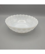 Anchor Hocking BUBBLE MILK GLASS 8 3/8&quot; Round Vegetable Bowl - $13.86 CAD