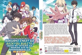 DVD ANIME~Sokushi Cheat Ga Saikyou Sugite (1-12 finali) sub-inglese e tutte... - £14.10 GBP