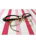 Vintage Bausch And Lomb 10k Gold Filled 6 1/4 20-46 Bronze Eye Glasses W... - £53.49 GBP