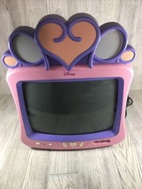 Disney Princess 13&quot; Crt Retro Color Tv Retro Gaming DT1350-P Tested Working - £65.05 GBP