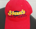 Stans Sports Center Hoboken NJ Hat Cap Adjustable one Size Red New no tags - $14.80