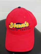 Stans Sports Center Hoboken NJ Hat Cap Adjustable one Size Red New no tags - £11.61 GBP