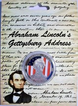 Abraham Lincolns Gettysburg Address Collectors Coin - $7.00