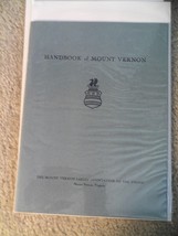 Vintage 1940s Booklet Handbook of Mount Vernon Virginia - $15.83