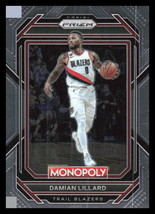 2022-23 Panini Prizm Monopoly #73 Damian Lillard Portland Trail Blazers - £1.59 GBP