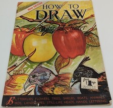 Vintage Art Instructional Book How To Draw New Edition Walter Foster Book 2 - $13.99