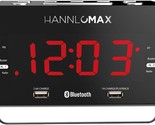Radio Alarm Clock Hannomax Hx-131Cr. - £28.25 GBP