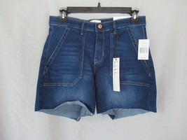 Nicole Miller shorts jeans Soho high waist Size 6 dark wash  cut offs New - $19.55