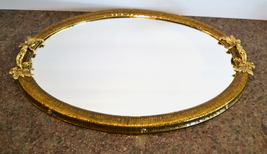 Mike &amp; Ally Mirrored Vanity Tray Chateau Metal - $275.00