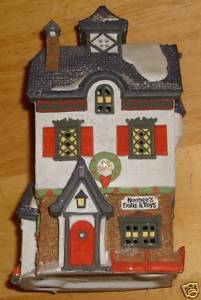 Dept 56 North Pole 1991 2 houses Neenee and Orly NO - $77.60