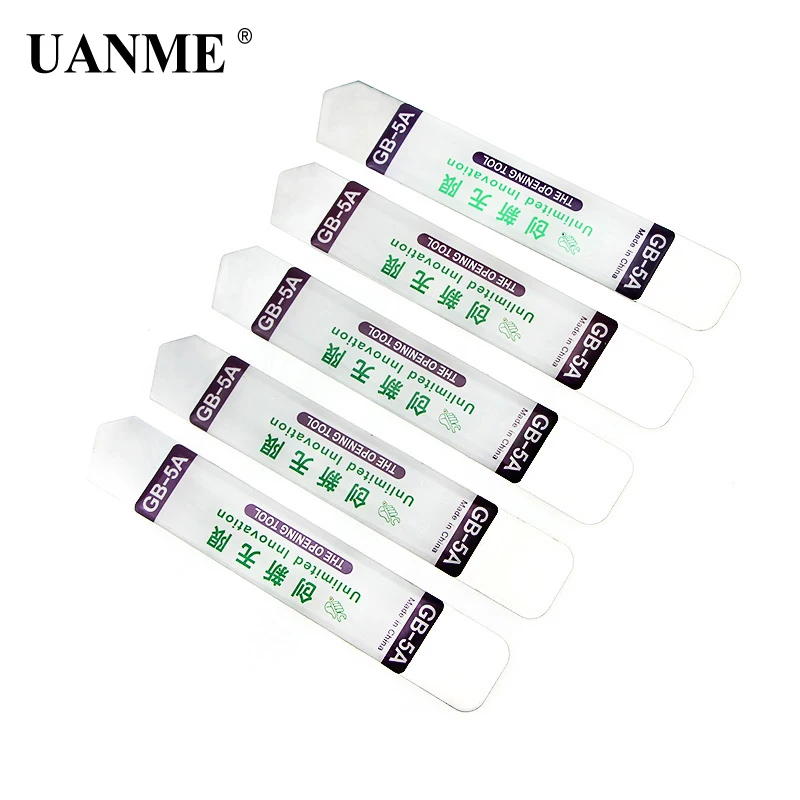 UANME  5Pcs Stainless Steel Blade Soft Thin Pry Spuer Phone Tablet Screen Batter - £130.84 GBP