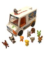 Ugglys Pet Shop Dirty Dog Wash Van Truck With 9 Ugly Pet Figures Still W... - $18.95
