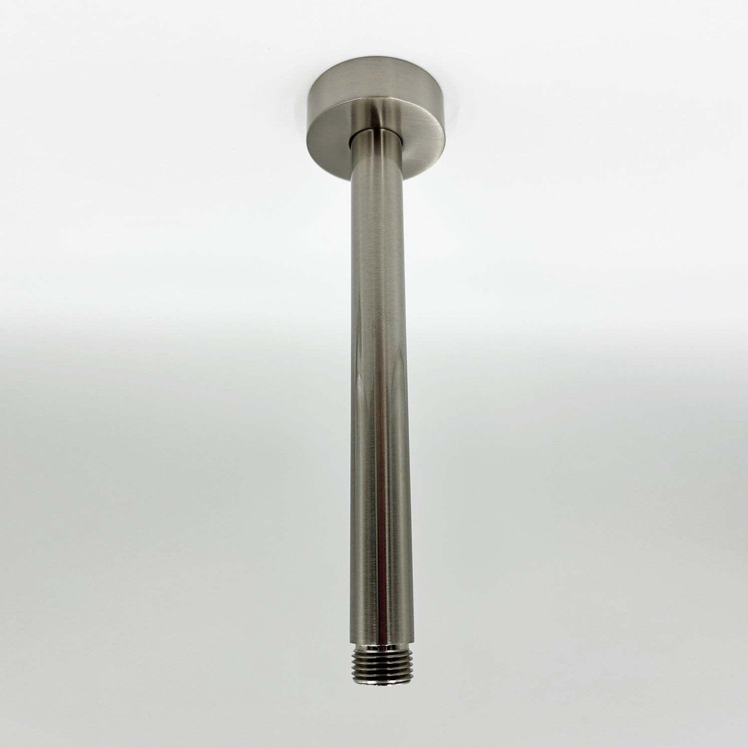 Rain Shower Arm: Stainless Steel, Universal Fit - $49.99