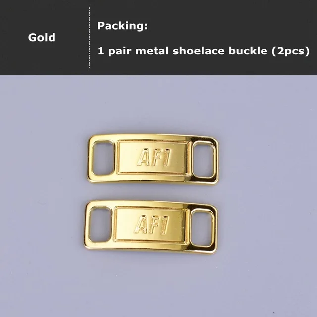 33colors Plating Shoe Buckle  Shoes AF1 Shoes Buckle Accessories   Lock Sneaker  - £108.72 GBP