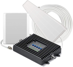 Cell Phone Signal Booster up to 5000 Sq Ft, Boosts 5G/4G LTE, Yagi Panel... - £558.20 GBP