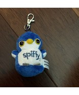 Spiffy Promotional Mini  Penguin 3” Soft Plush Stuffed Keychain Clip On - $12.86