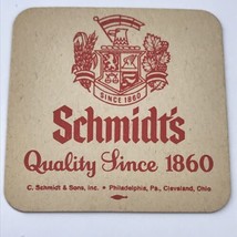 Schmidt’s Coaster Beer Paper Replacement Single C. Schmidt And Sons Vint... - £9.68 GBP