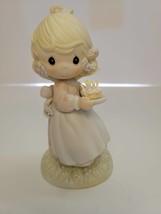 Vintage Precious Moments Figurine 524301, May Your Birthday Be A Blessing - $26.72
