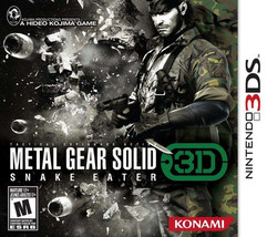 Metal Gear Solid Snake Eater 3D - Nintendo 3DS  - £111.85 GBP