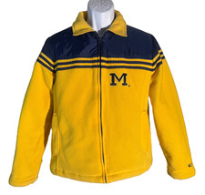 Michigan Wolverines Full Zip Fleece Jacket Size M G-III Sports By Carl B... - $19.79