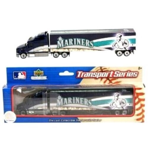 Primary image for SEATTLE MARINERS TRANSPORTER TRACTOR TRAILER 2008 SEMI DIECAST TRUCK 1:80 SCALE