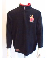 Disney Plus 2 XL Women&#39;s Winnie The Poo Bear Fleece Pullover  Quarter Zi... - $152.81 MXN