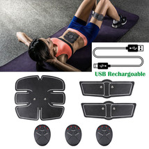 Ems Abdominal Muscle Toning Trainer Abs Stimulator Toner Fitness Workout... - £27.88 GBP