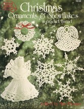 Christmas Ornaments &amp; Snowflakes in Crochet Thread (ASN-1033) [Paperback] Mary T - £19.02 GBP