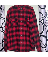 CHEROKEE Brand Button Up Flannel Shirt Men’s Size Large w/ Tags - $24.22 CAD