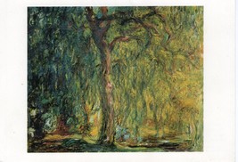 Photograph Weeping Willow Claude Monet Oil On Canvas Kimbell Art Museum 1999 - £11.60 GBP