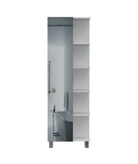 Mirror Linen Cabinet Reno, Bathroom, White - $349.99