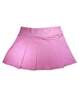 Sexy Stretchy Pleated Mini Skirt - Pink Crossdressers Transgender Women - $34.61 CAD