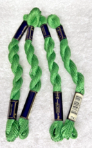 4 MINT Anchor Perle Pearl Cotton #243 Med Green Embroidery Floss Vintage... - $9.41