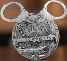 US Secret Service Silver Disney Minnie Ears Mickey Club House Challenge ... - $16.95