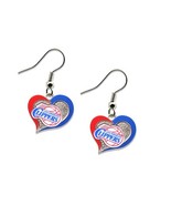 NBA Los Angeles Clippers Swirl Heart Earrings - $24.56 CAD