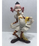 Girl Clown Figurines Colorful Length 8 Inches - $185.32 MXN