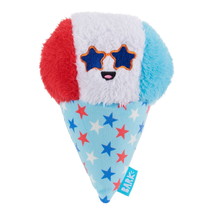 Liberty Cone - Yankee Doodle Dog Toy, Packed with Fluff &amp; Super Soft Fuzz, XS-M - £21.16 GBP