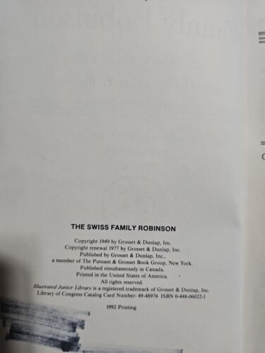 The Swiss Family Robinson by Johann David Wyss (Hardcover) Item image 5