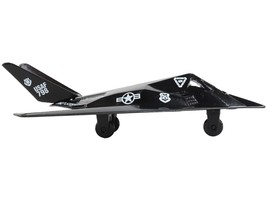 Lockheed F-117 Nighthawk Stealth Aircraft Black &quot;United States Air Force&quot; with  - £14.21 GBP